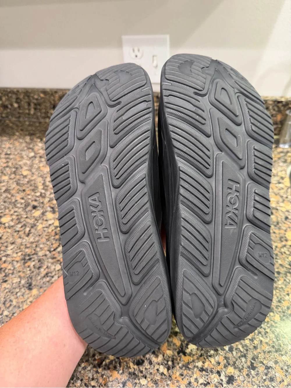 Hoka One One lightweight black
